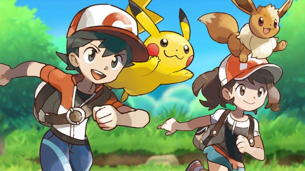 Let's GO Pikachu Official Art