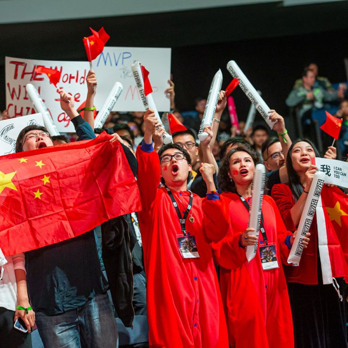 OWL Team China fans