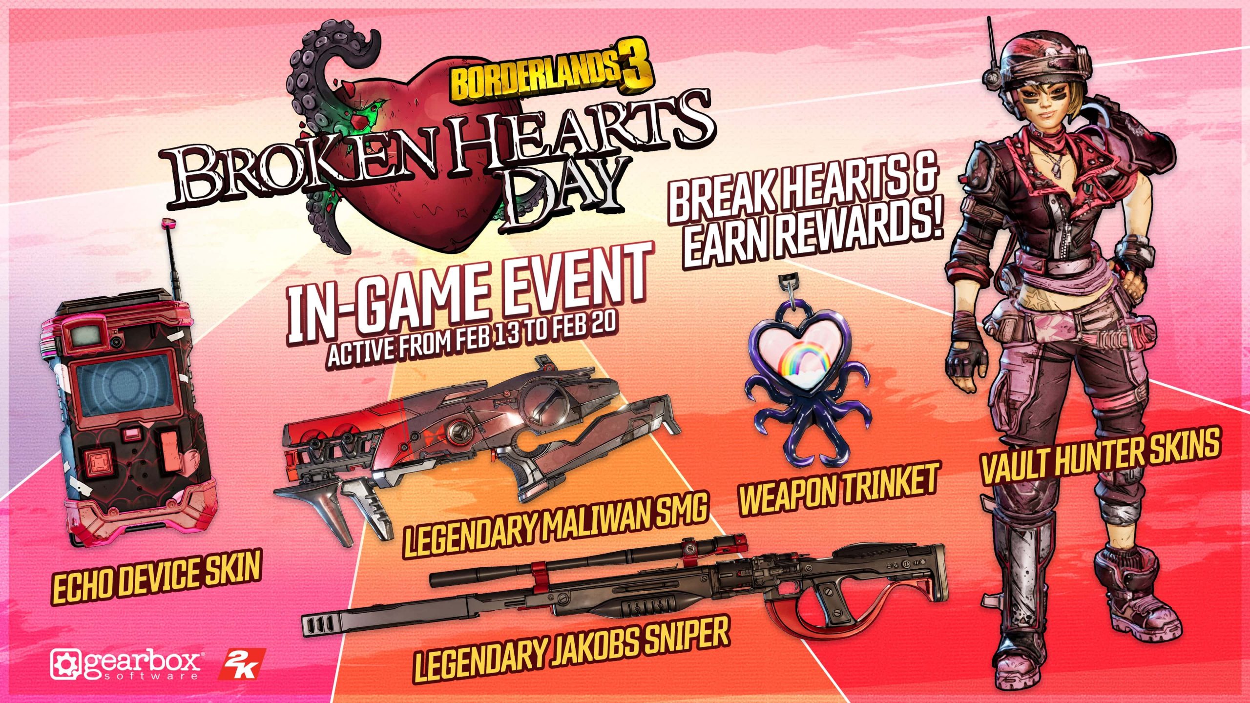 Broken Hearts Day Rewards