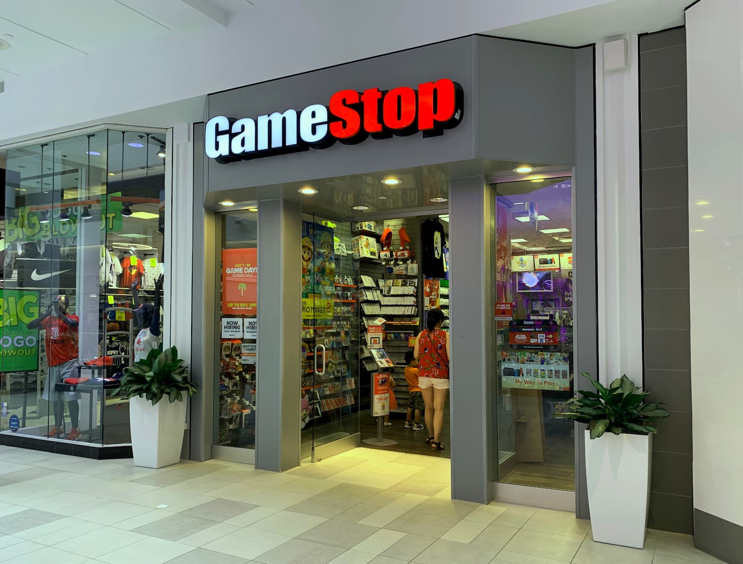 GameStop storefront