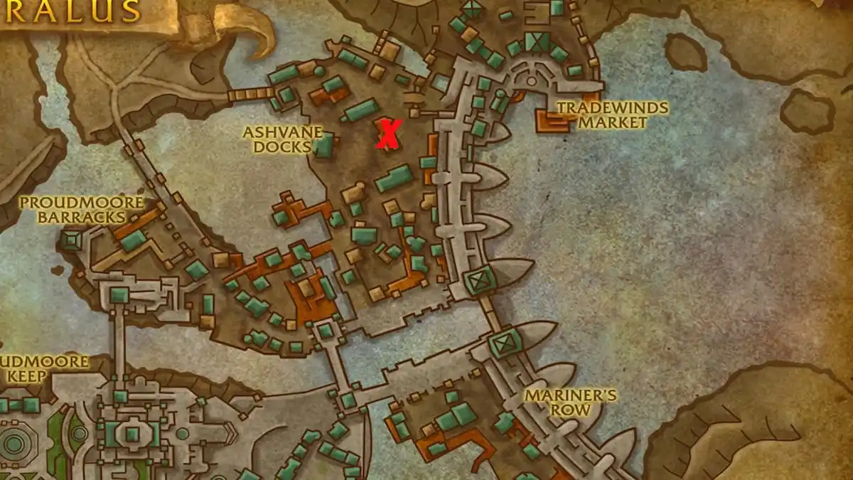 Battle for Azeroth vendor location (Alliance)