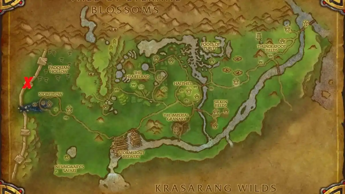 Mists of Pandaria vendor location (Alliance)