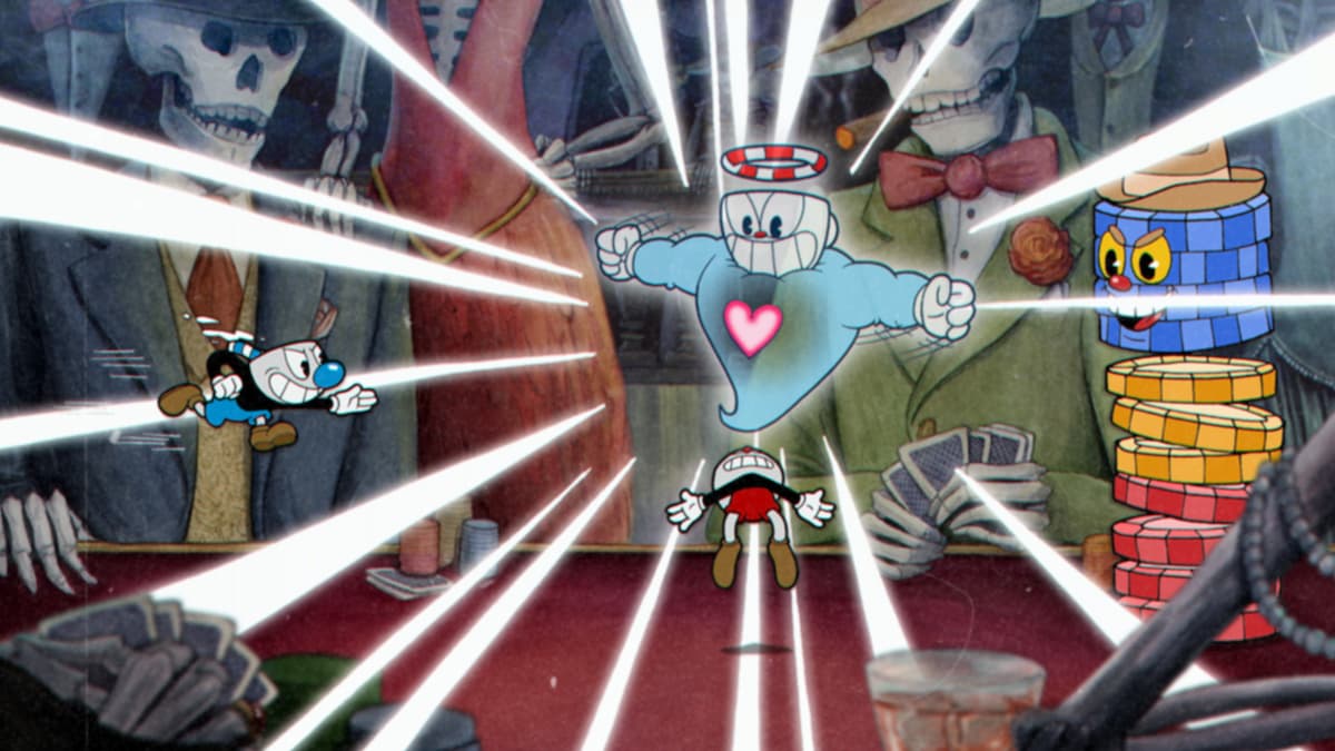 Screenshot of Cuphead Gameplay