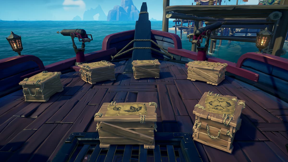 Sea of Thieves Trade Routes Commodity Crates