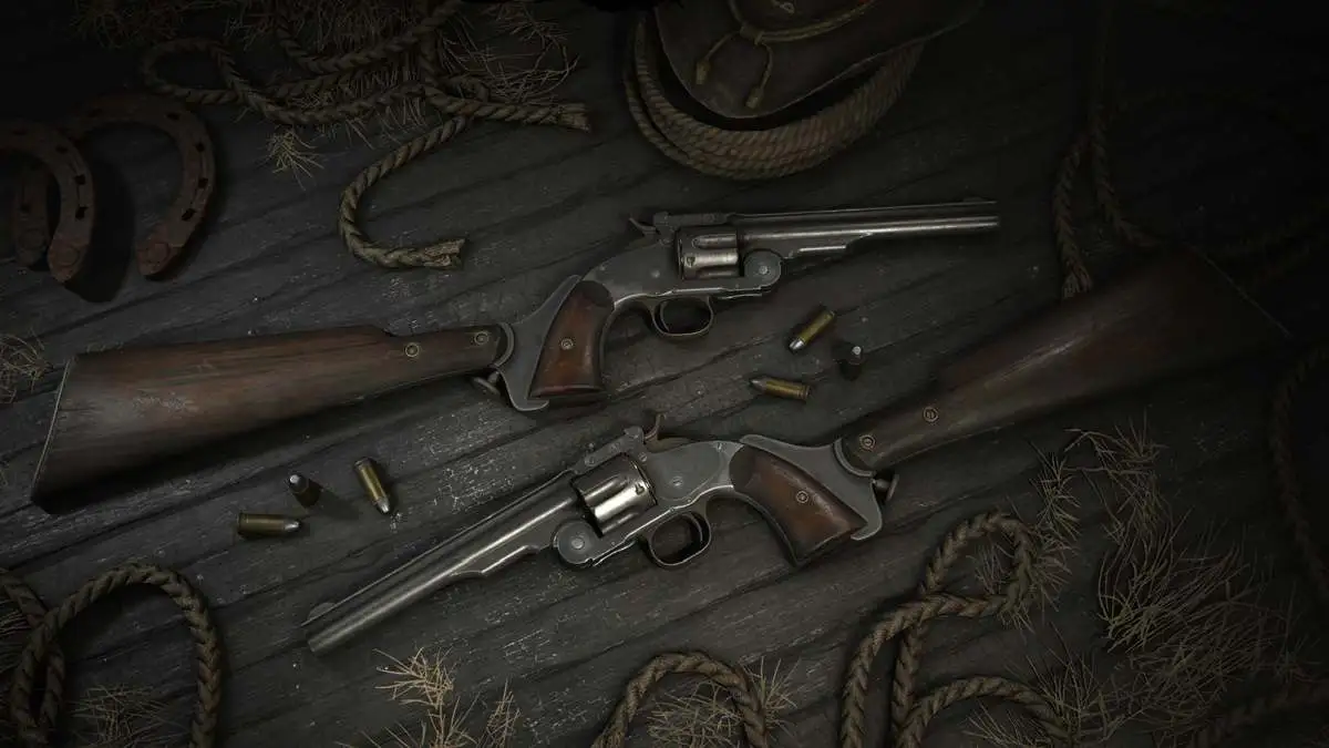 New Hunt Showdown weapons scottfield