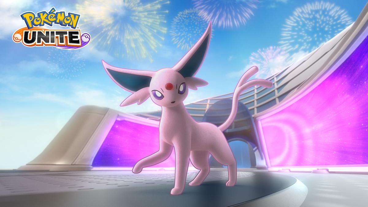 Espeon in Pokemon Unite