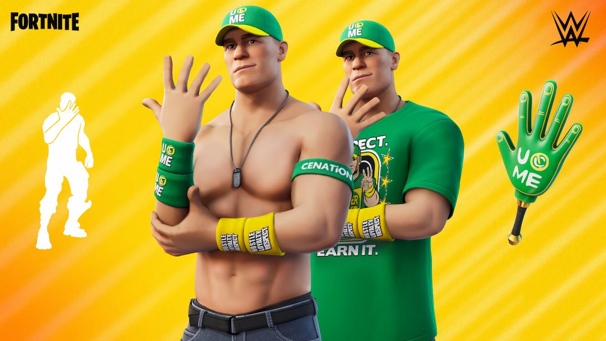 John cena in fortnite