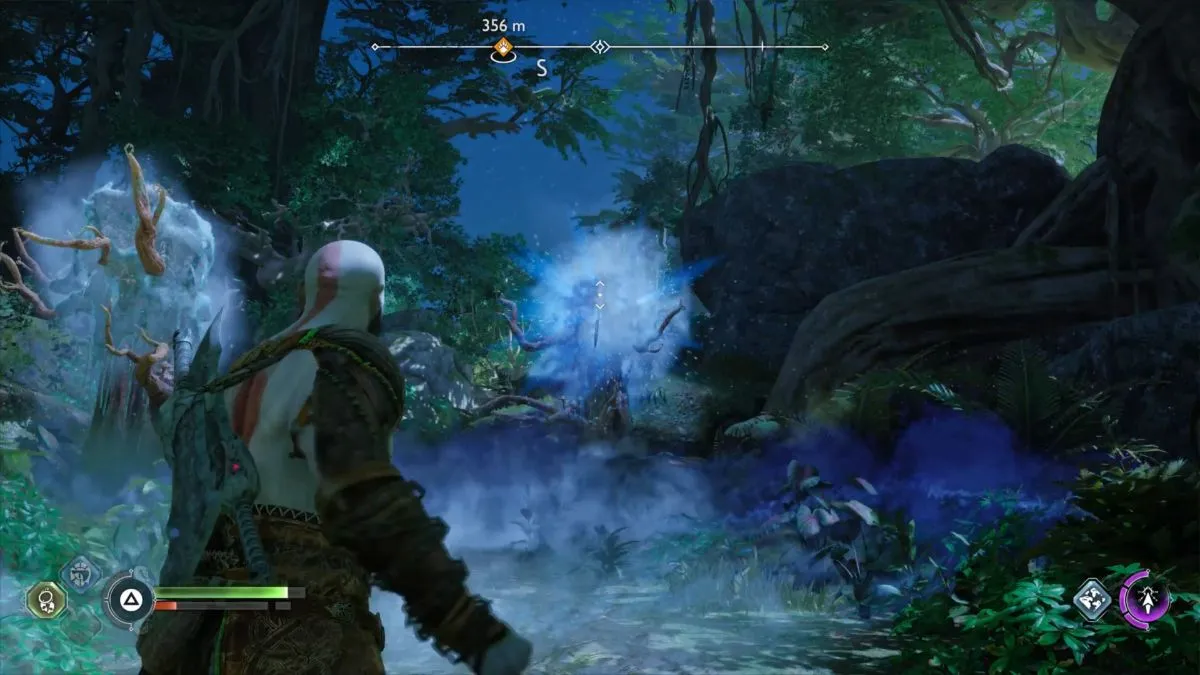 Poison Mist Plants in God of War Ragnarok