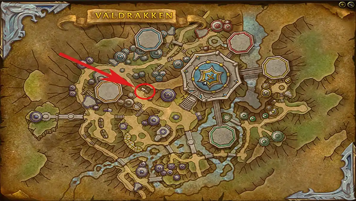 Dragonflight PvP Vendor Location in World of Warcraft