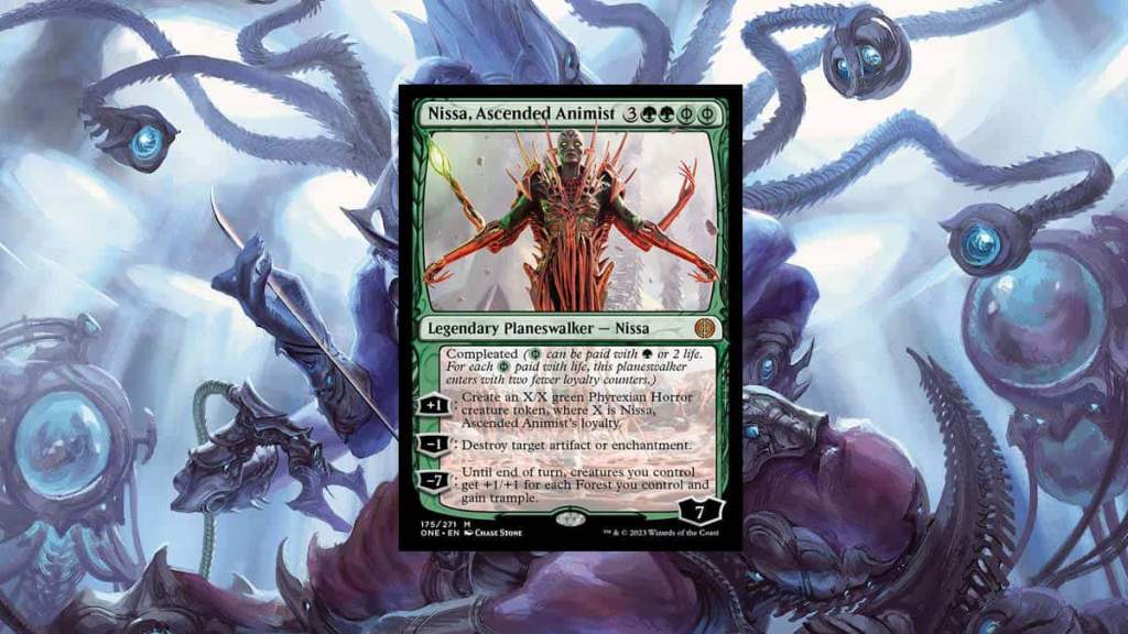 Nissa Ascended Animist Magic the Gathering