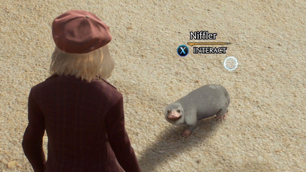 Shiny Niffler in Hogwarts Legacy