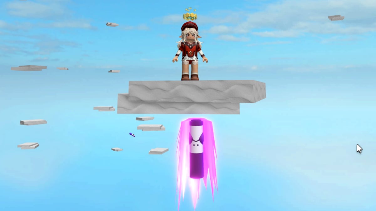 Standing Above the Malding Marker in Roblox Find the Markers