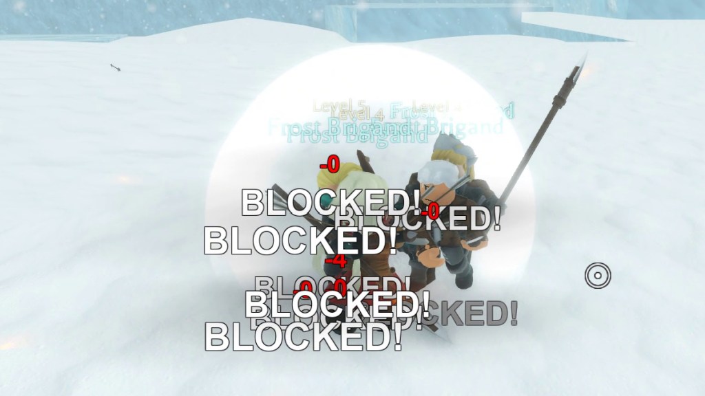 Blocking Many Enemy Attacks in Roblox Arcane Odyssey