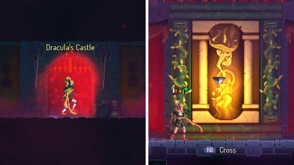 Finding the Hidden Location to Unlock Richter mode in Dead Cells Return to Castlevania