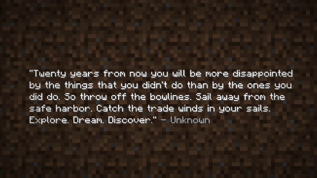 Minecraft End Poem