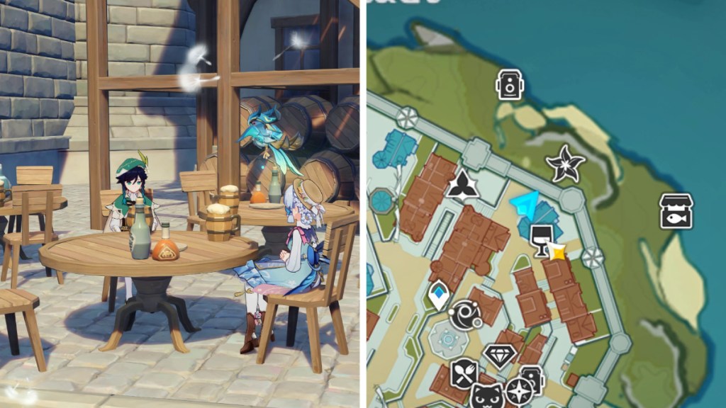 Venti Character Location for Windblume Event Genshin Impact