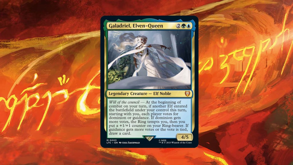 Galadriel Commander Deck MTG