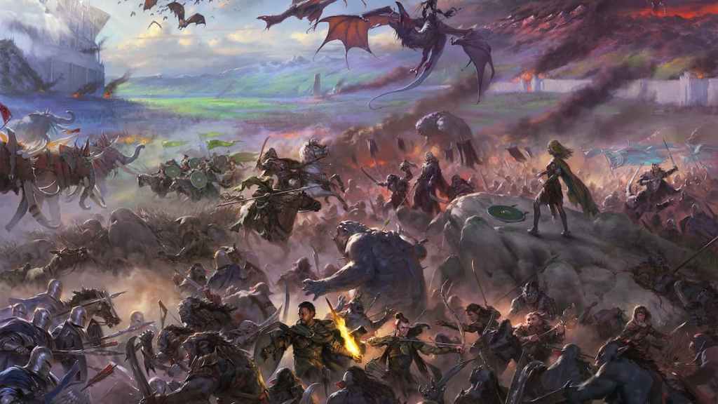 Battle of Pelennor Fields MTG LOTR