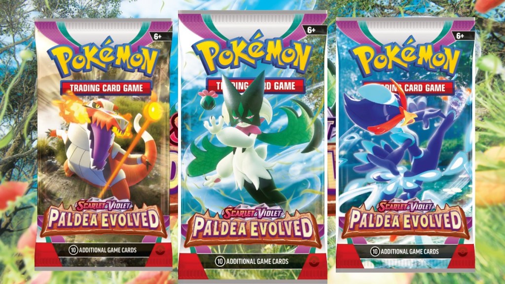 Pokemon TCG Paldea Evolved Boosters