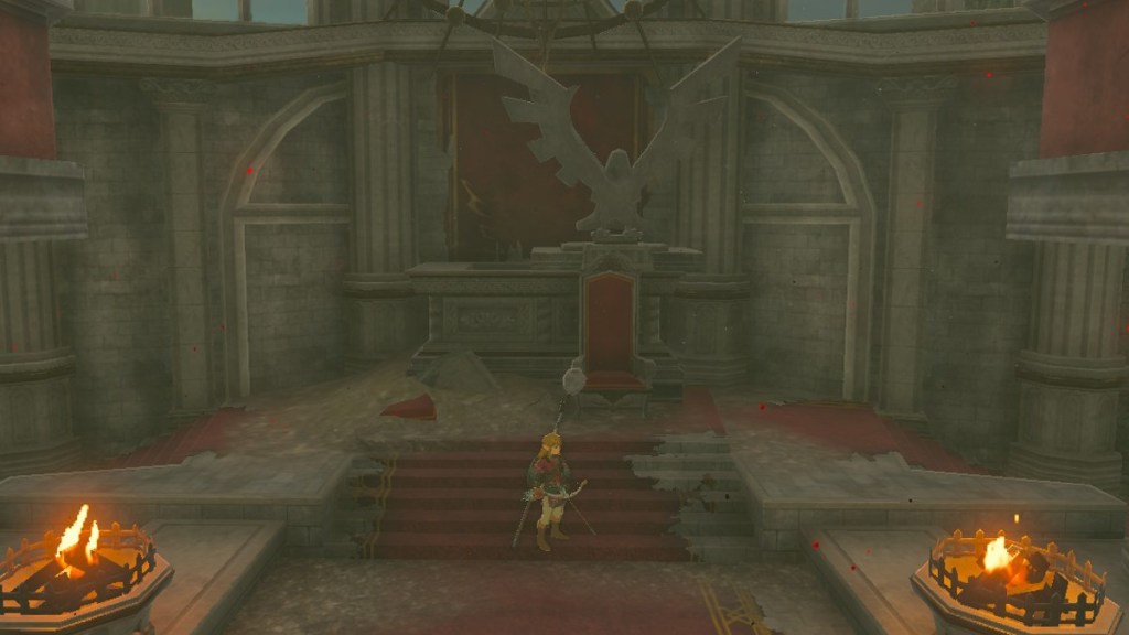 Tears of the Kingdom Hyrule Castle Sanctum