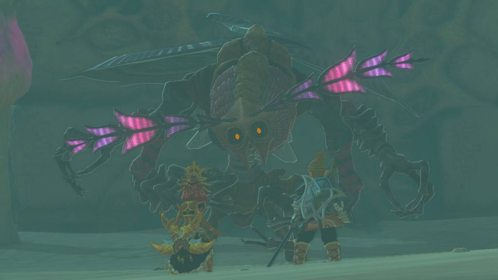 The Legend of Zelda Tears of the Kingdom Queen Gibdo Entrance Attack