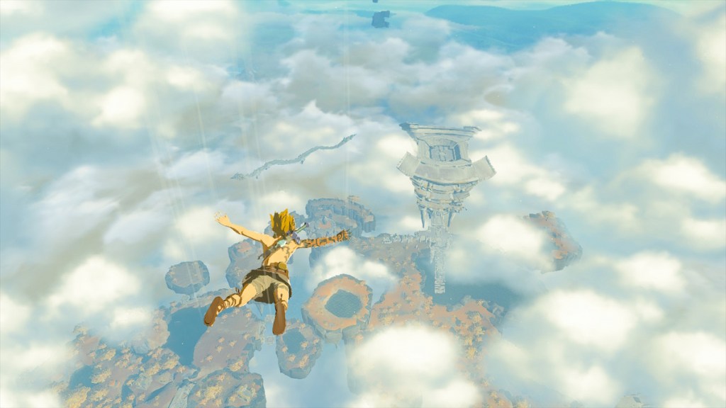 Zelda_Skydive