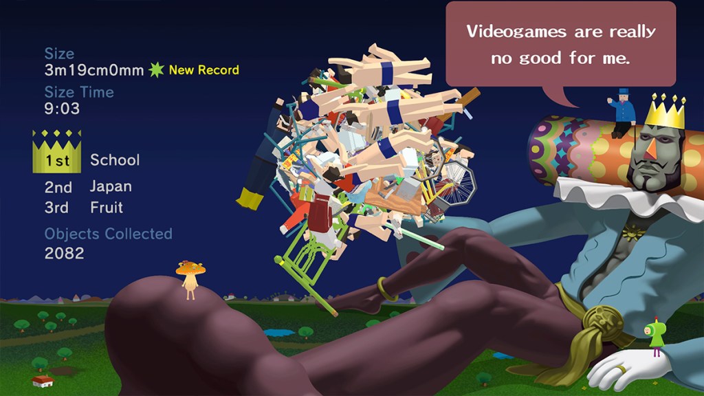 We Love Katamari Level Results