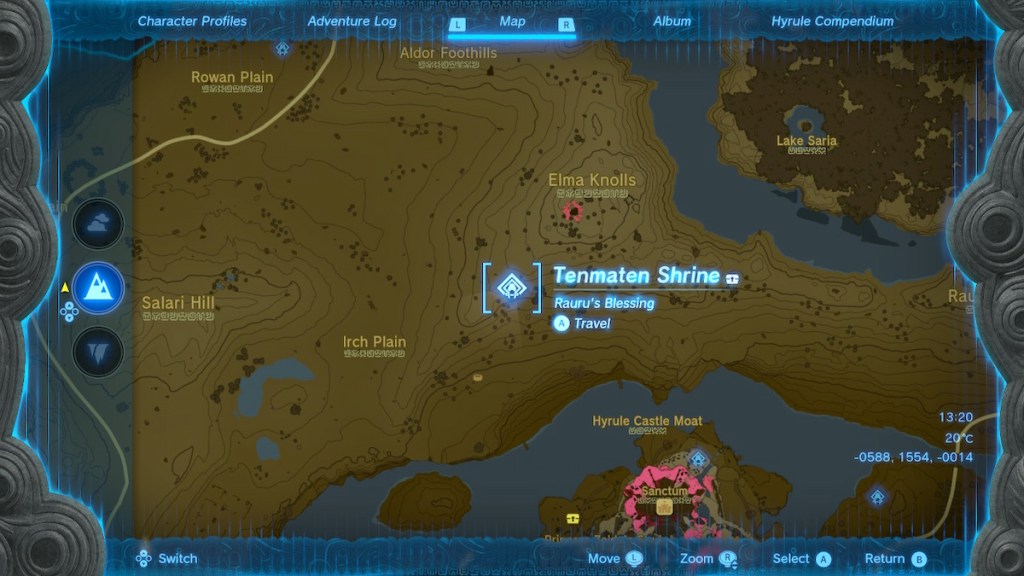 Zelda_Tenmaten_Shrine_Location