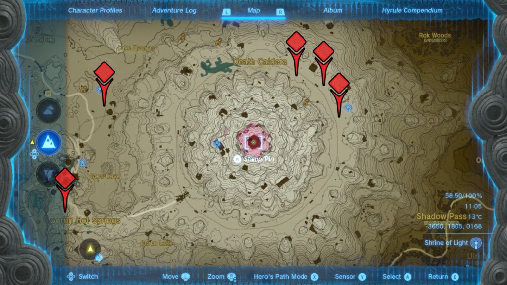 totk rock octorok locations