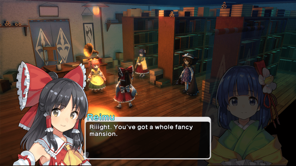 touhou new world dialogue