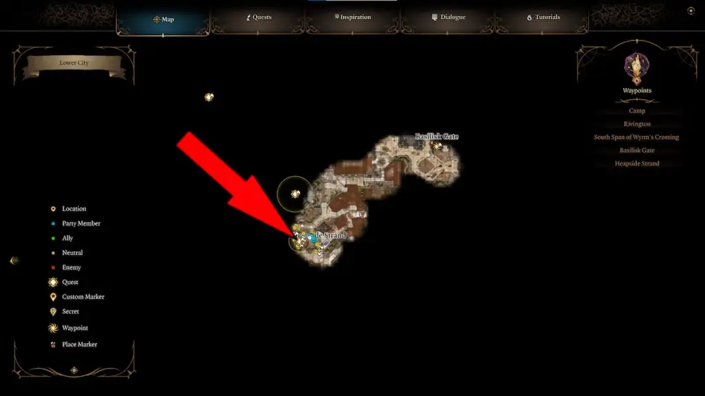 Felogyr's Fireworks Location in Baldur's Gate 3