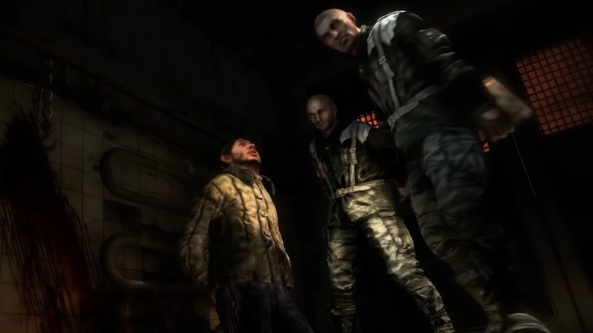 Three characters in  Metro: Last Light