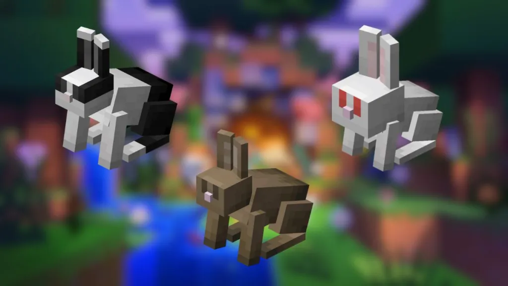 Minecraft how to tame rabbits