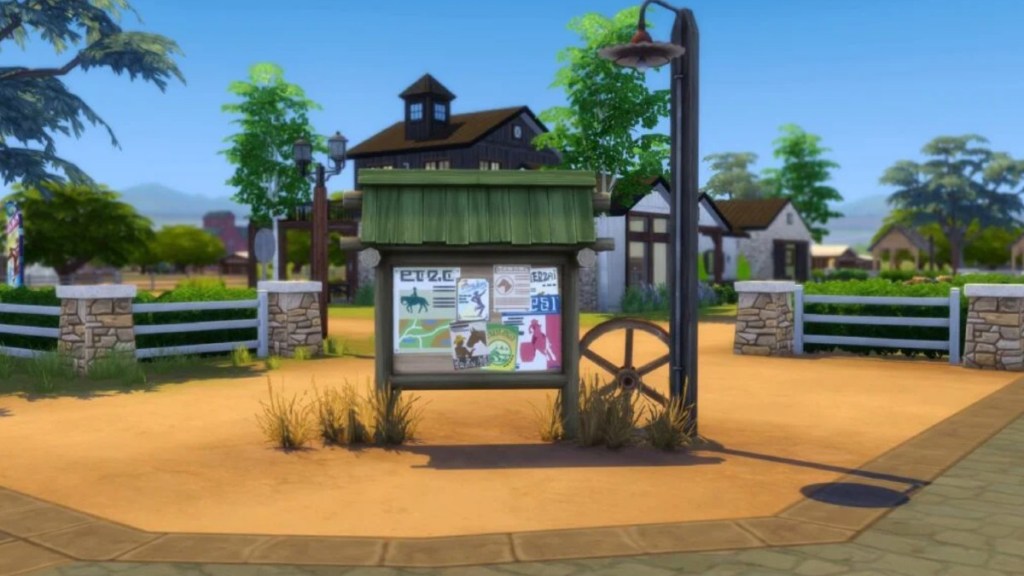 Sims 4 Horse Ranch Community Board