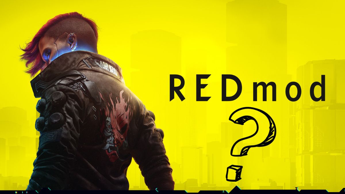 question mark on redmod for cyberpunk 2077