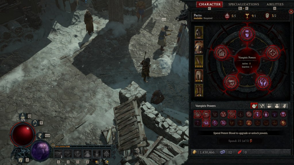 Diablo_4_Vampiric_Powers_Menu