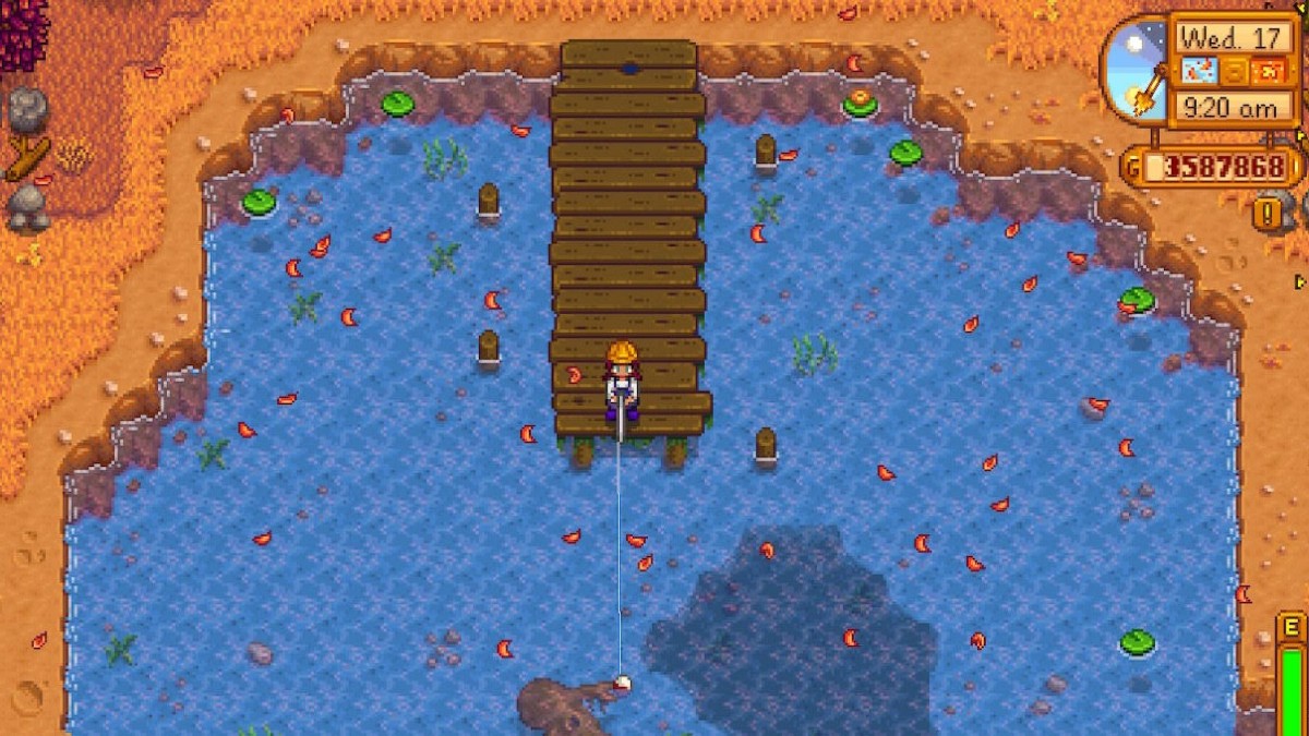 Fishing Stardew Valley