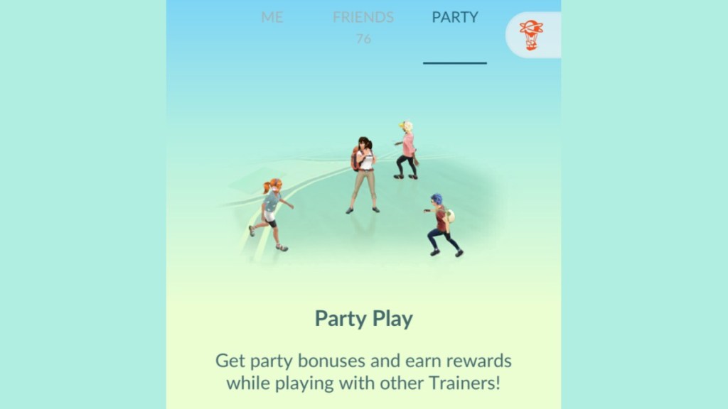 Party Play Screenshot Pokemon Go