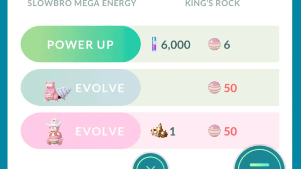 Slowpoke Evolution Item