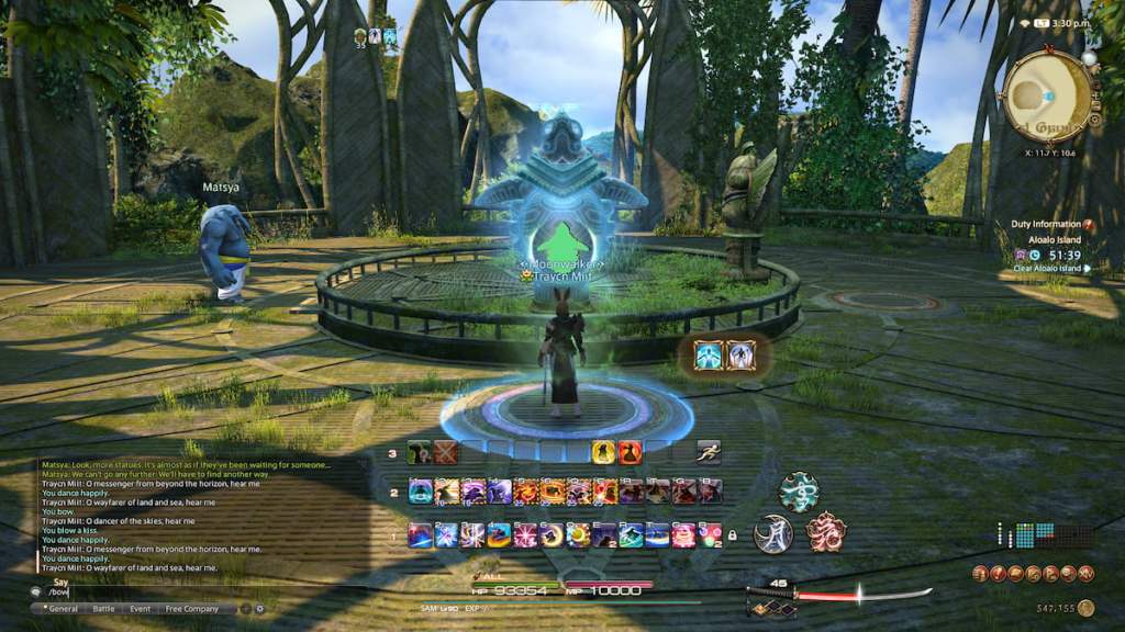 Turtle-Statue-Ritual-in-Final-Fantasy-XIV-Aloalo-Island