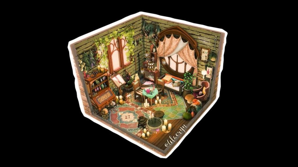 Witch Cottage Interior by Alaeryn