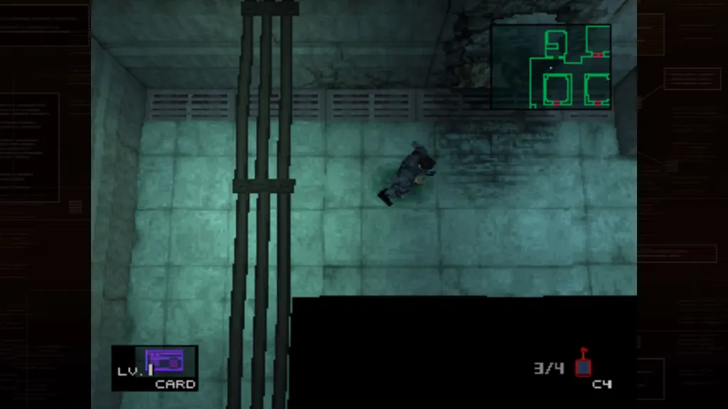 left-of-elevator-wall-to-blow-up-with-c4-metal-gear-solid-master-collection-vol-1