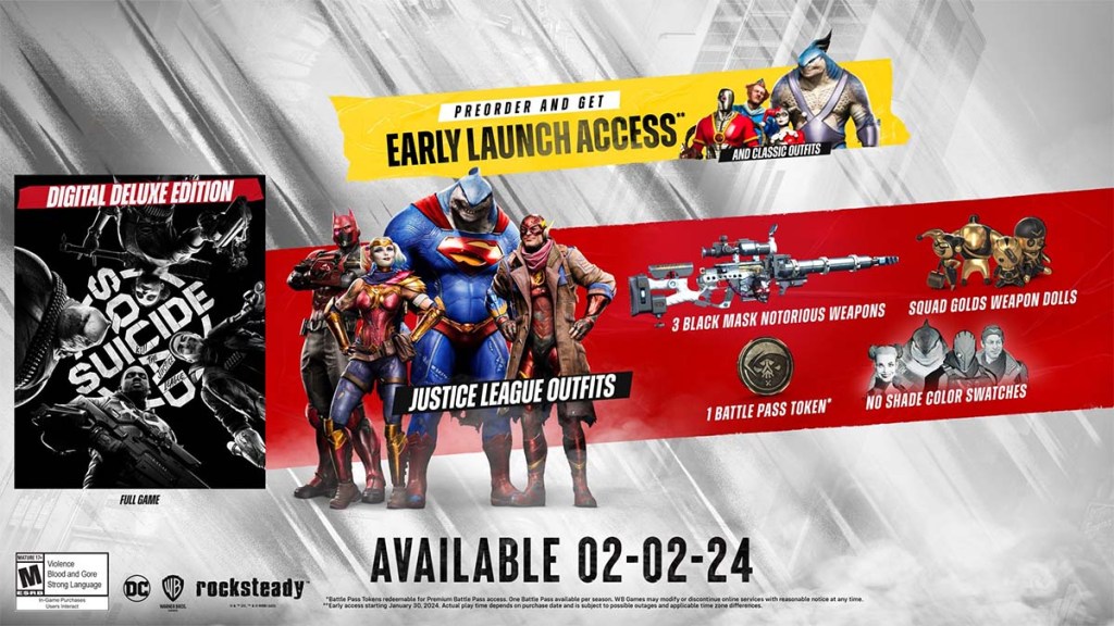 Suicide Squad Kill The Justice League Deluxe Pre-order