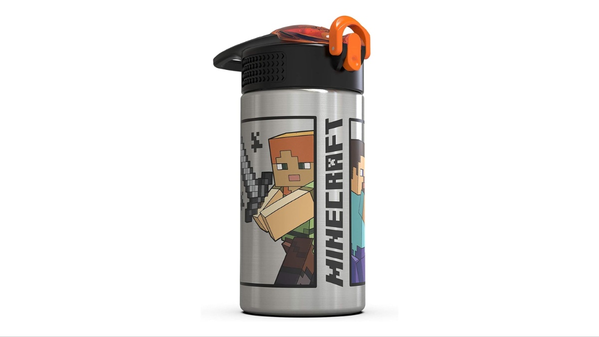 Minecraft Steel Water Bottle