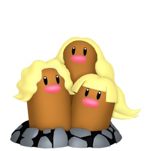 Alolan Dugtrio The Indigo Disk DLC