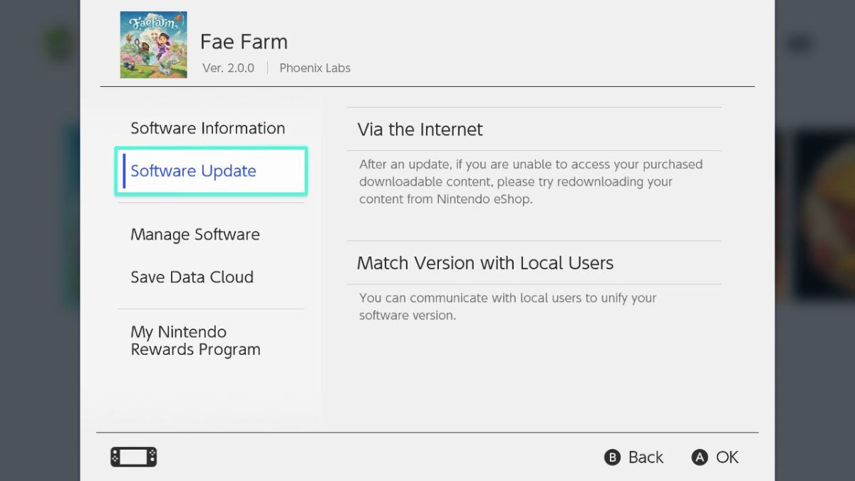 Update Fae Farm DLC