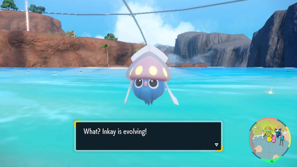 How Inkay evolves into Malamar in Pokemon Scarlet and Violet The Indigo Disk