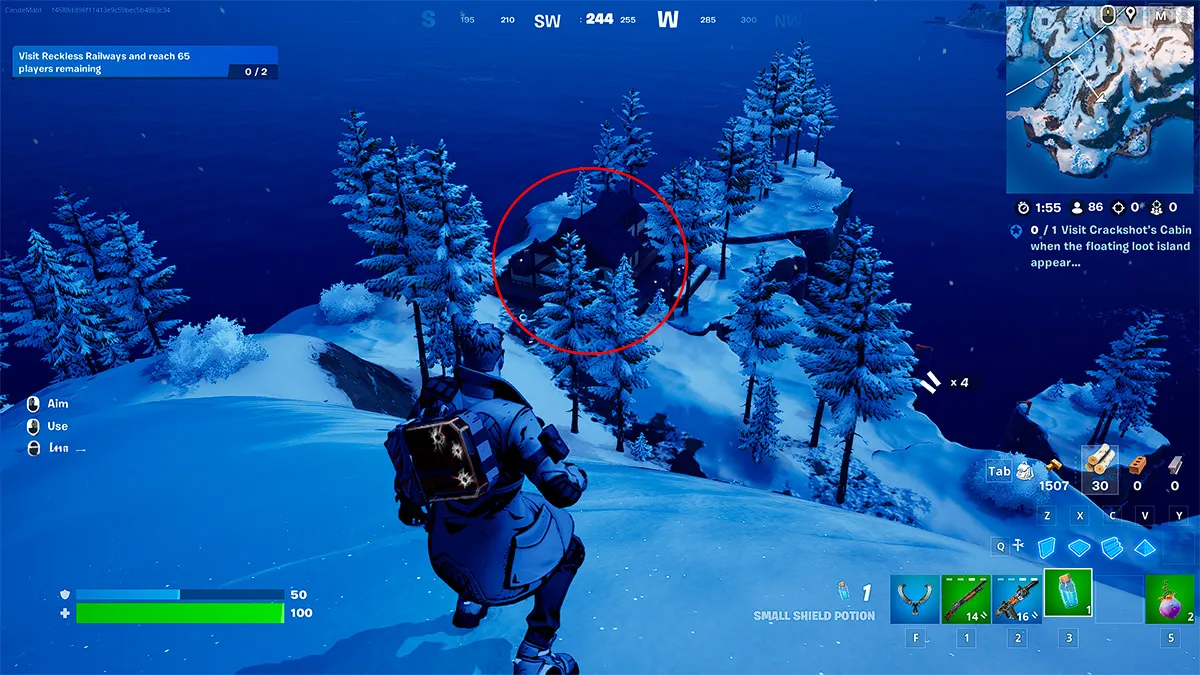 Find Krampus Fortnite Winterfest 2023