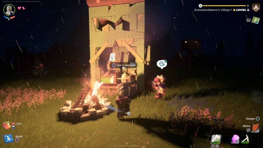 LeGO fortnite campfire