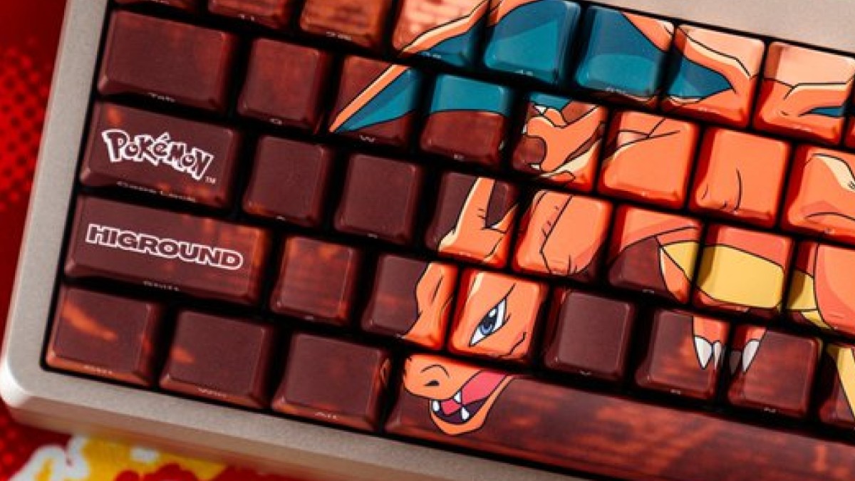 Pokemon x Higround Mechanical Keyboard Collection